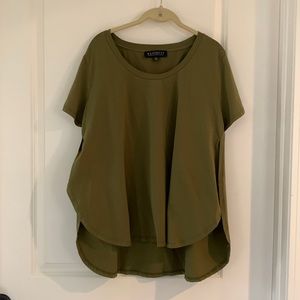 Eloquii side slit shirt